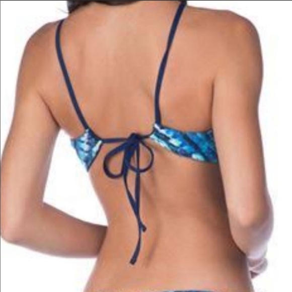 Reversible Tides Swim Set Lucky Brand M New - Picture 7 of 7